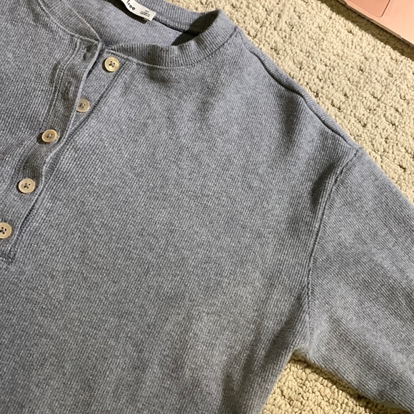 Grey cropped longsleeve - Picture 3 of 3